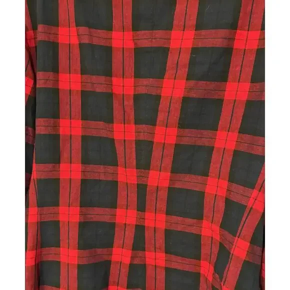ELEVEE CUSTOM TARTAN SATIN TRIM TUX BLAZER SZ 42R